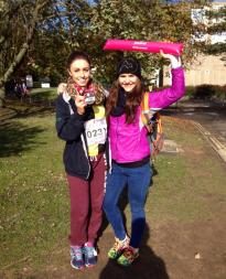 Celebrating after with Liana