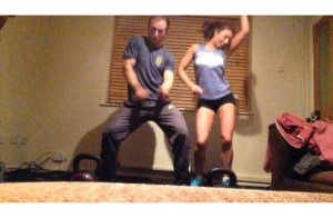 Celebrating after doing out 4433rd & final swing!