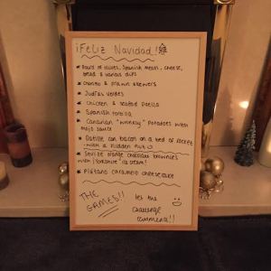 Our Spanish inspired menu